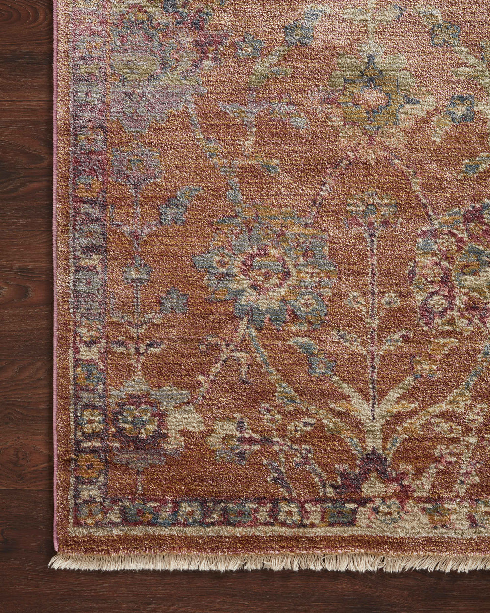 GIA-05 Giada Terracotta/Multi Rug