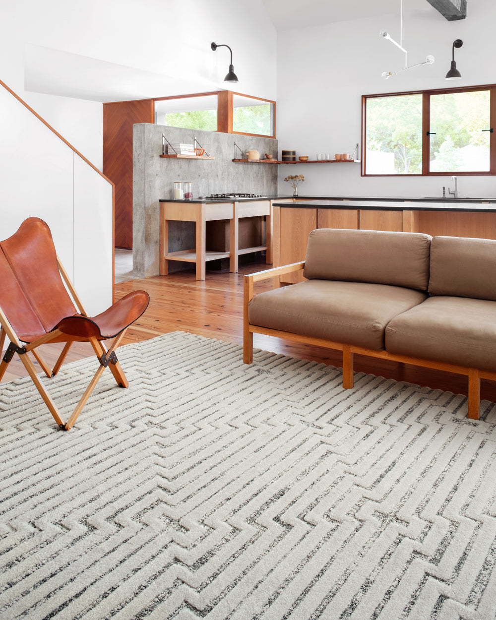 HAG-03 Hagen White/Sky Rug