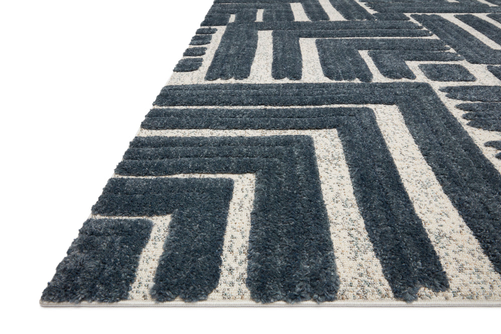 Hagen Blue / White Rug (HAG-05)