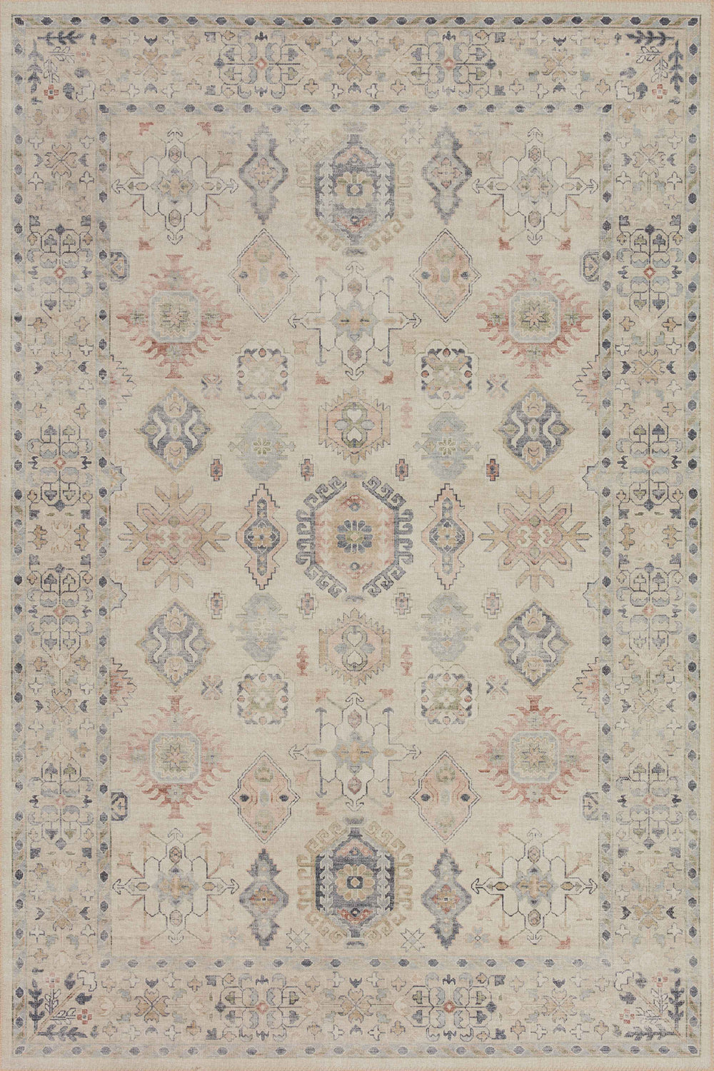 Loloi - Area Rug - Hathaway Beige/Multi Rug - Union Lighting Luminaires Décor