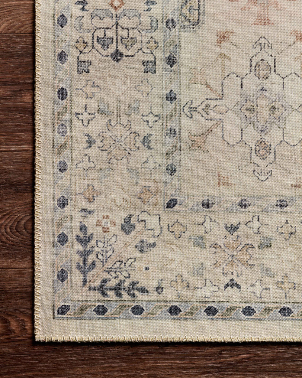 HTH-04 Hathaway Beige / Multi Rug