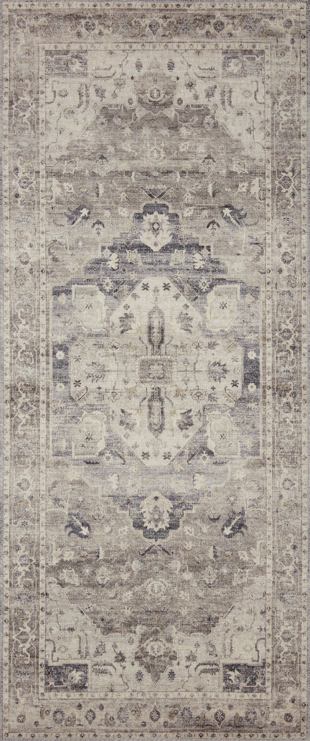 HTH-05 Hathaway Steel/Ivory Rug