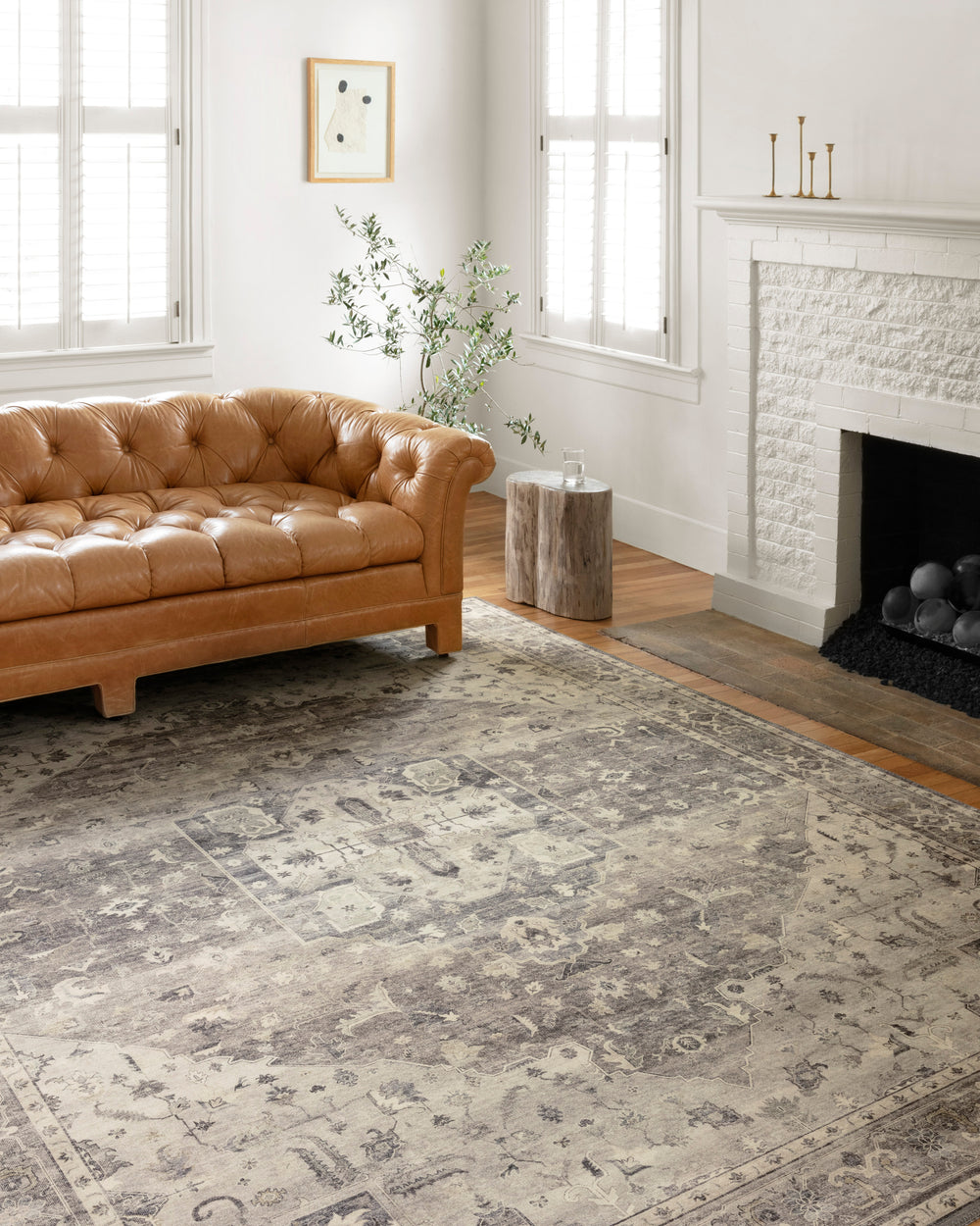 HTH-05 Hathaway Steel/Ivory Rug