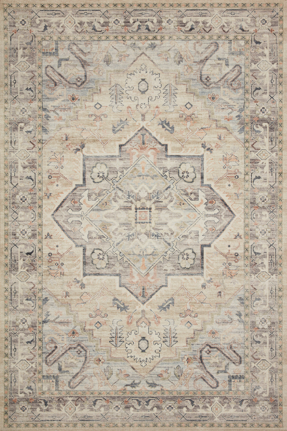 Loloi - Area Rug - Hathaway Multi/Ivory Rug - Union Lighting Luminaires Décor