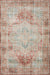 Loloi - Area Rug - Heidi Terracotta/Aqua Rug - Union Lighting Luminaires Décor