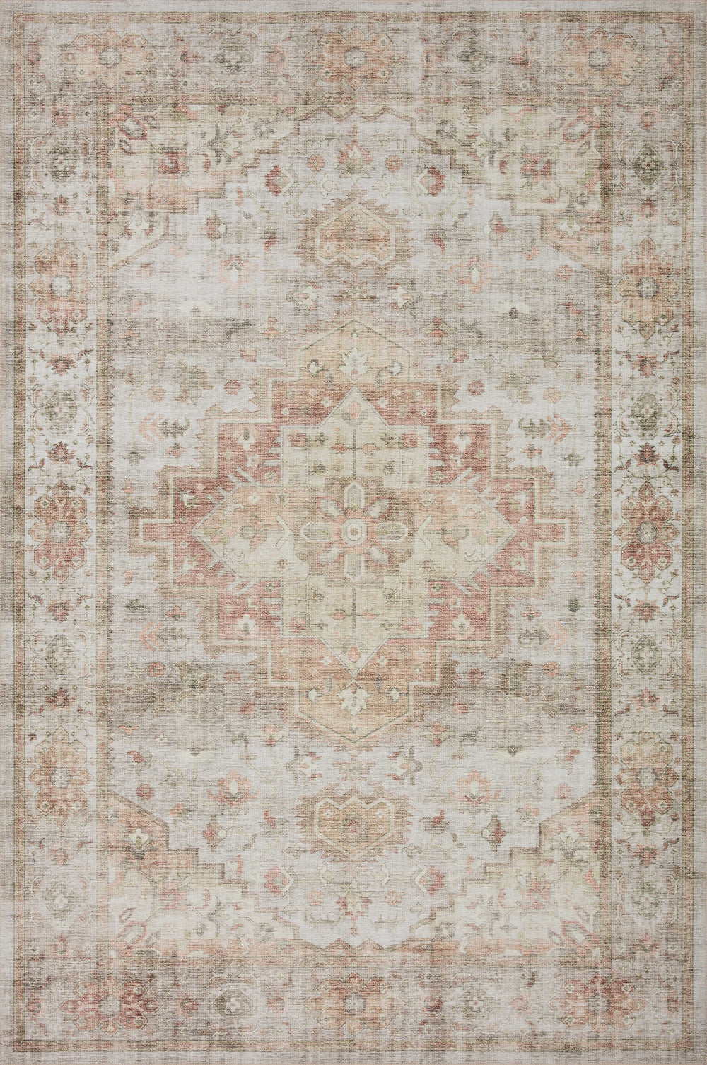 Loloi - Area Rug - Heidi Sage/Multi Rug - Union Lighting Luminaires Décor