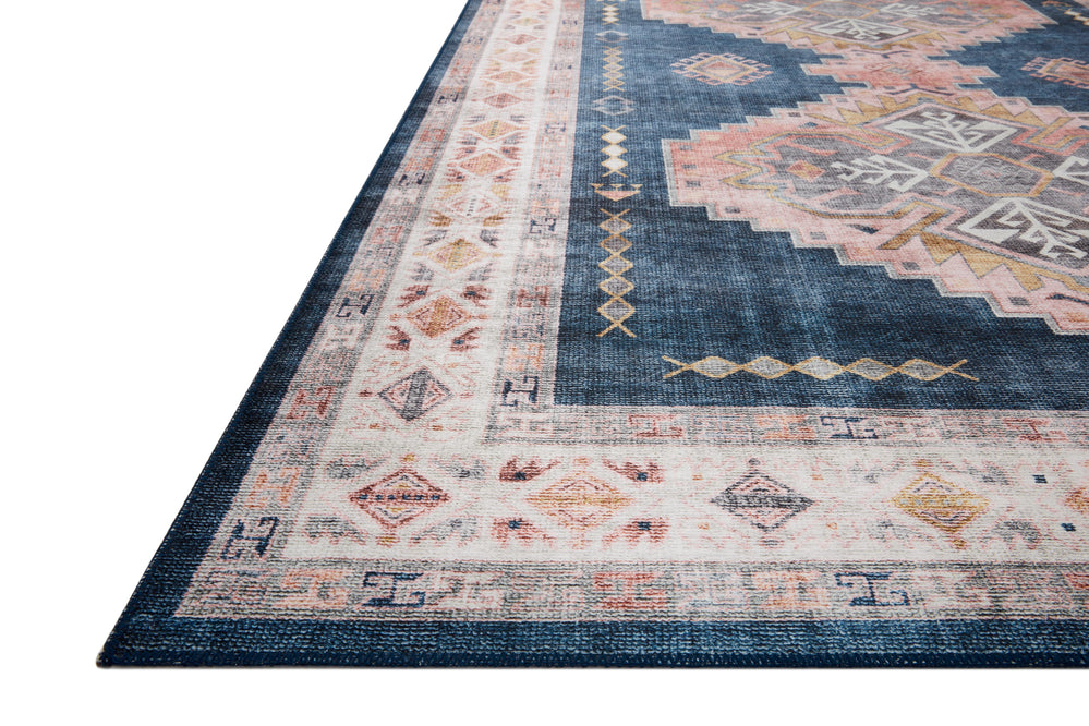 HEI-03 Heidi Denim/Blush Rug