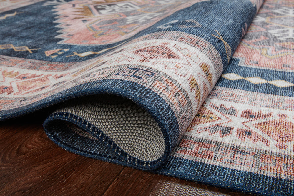 HEI-03 Heidi Denim/Blush Rug