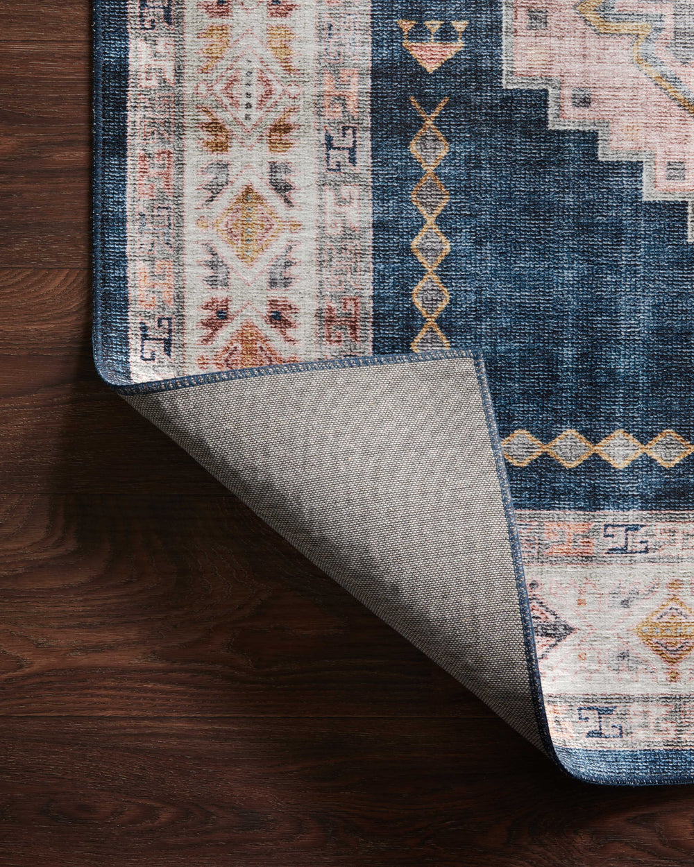 HEI-03 Heidi Denim/Blush Rug