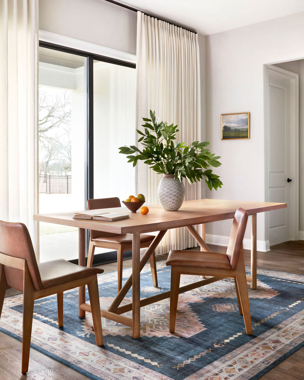 HEI-03 Heidi Denim/Blush Rug