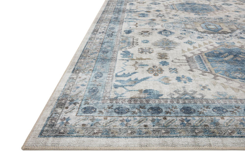 HEI-04 Heidi Ivory / Ocean Rug