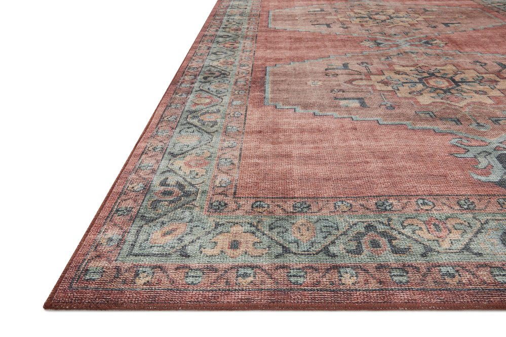 HEI-05 Heidi Spice / Aqua Rug
