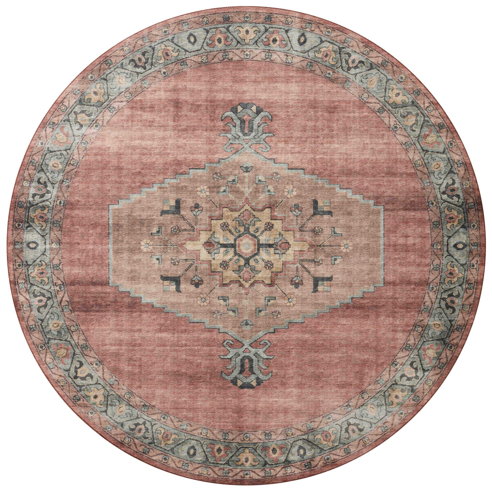 HEI-05 Heidi Spice / Aqua Rug