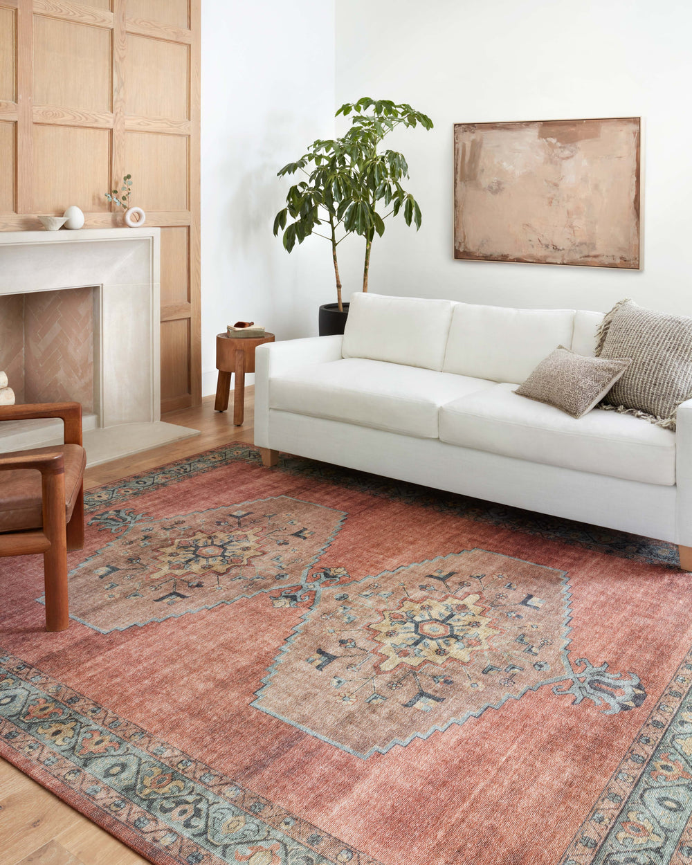 HEI-05 Heidi Spice / Aqua Rug