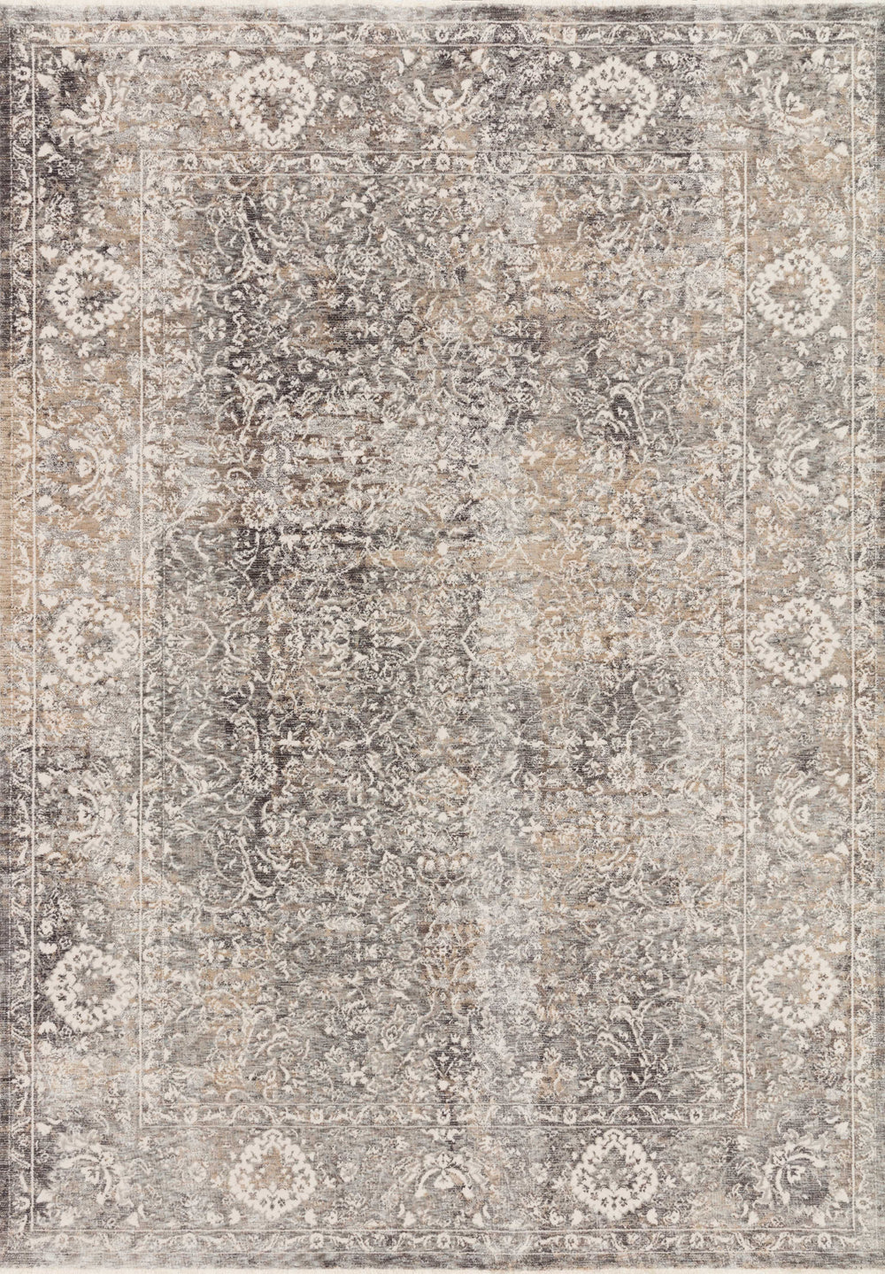 Loloi - Area Rug - Homage Stone/Ivory Rug - Union Lighting Luminaires Décor