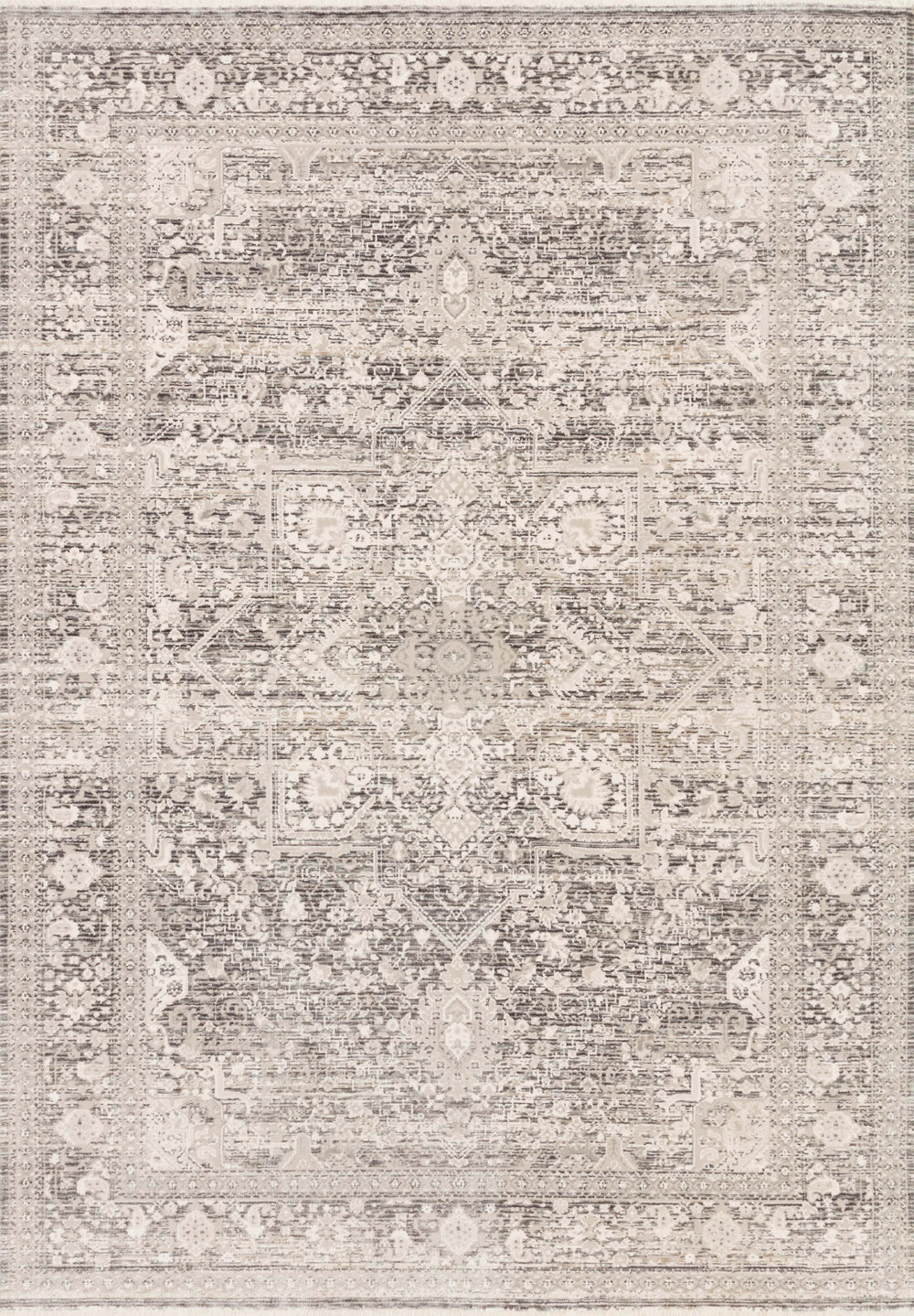 Loloi - Area Rug - Homage Ivory/Grey Rug - Union Lighting Luminaires Décor