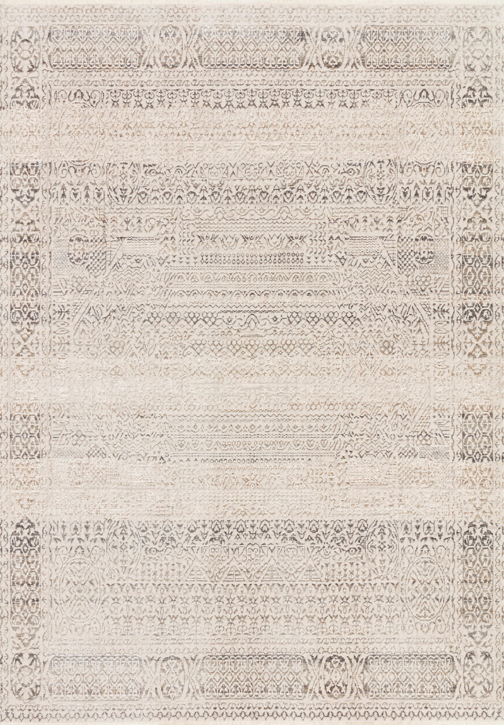 Loloi - Area Rug - Homage Ivory/Silver Rug - Union Lighting Luminaires Décor