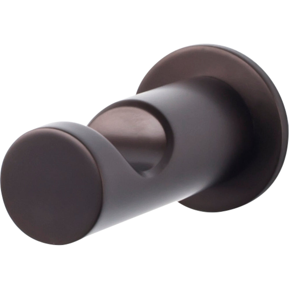 Top Knobs - Hardware - Hopewell Bath Single Hook - Brushed Satin Nickel - Union Lighting Luminaires Décor
