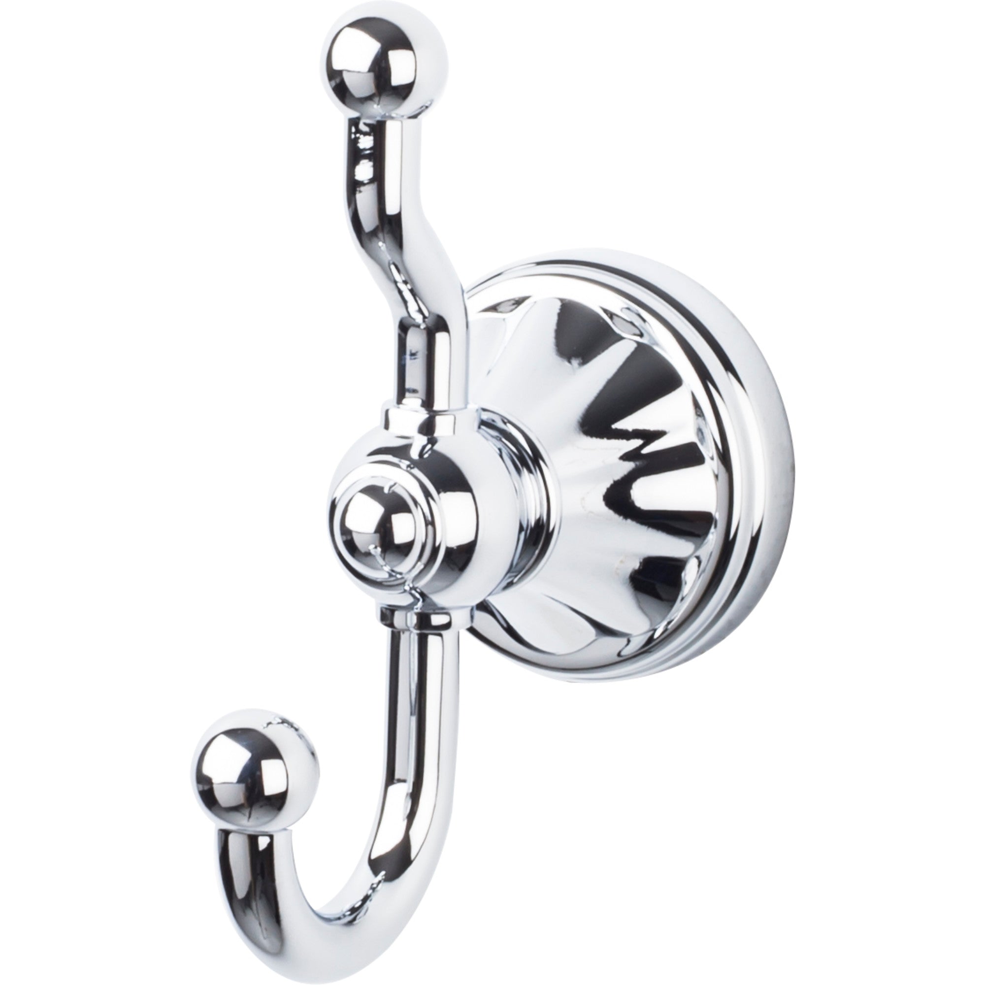 Top Knobs - Hardware - Hudson Bath Double Hook - Brushed Satin Nickel - Union Lighting Luminaires Décor