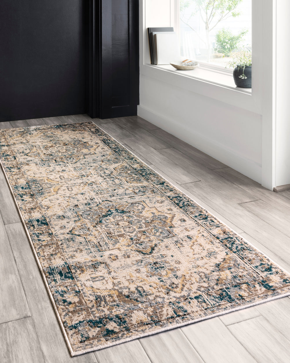 ISA-02 Isadora Oatmeal/Bark Rug