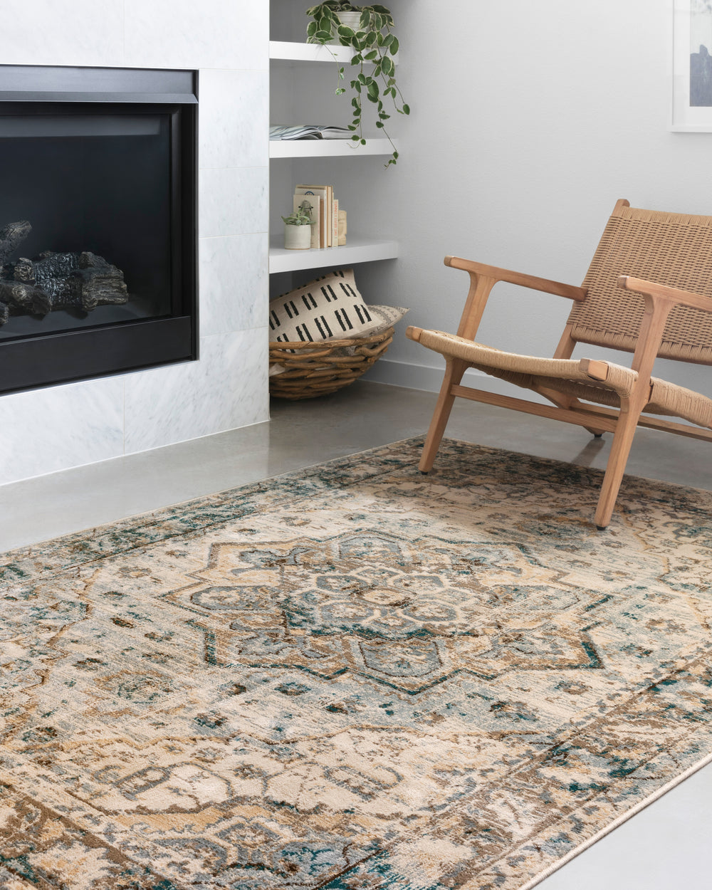 ISA-02 Isadora Oatmeal/Bark Rug
