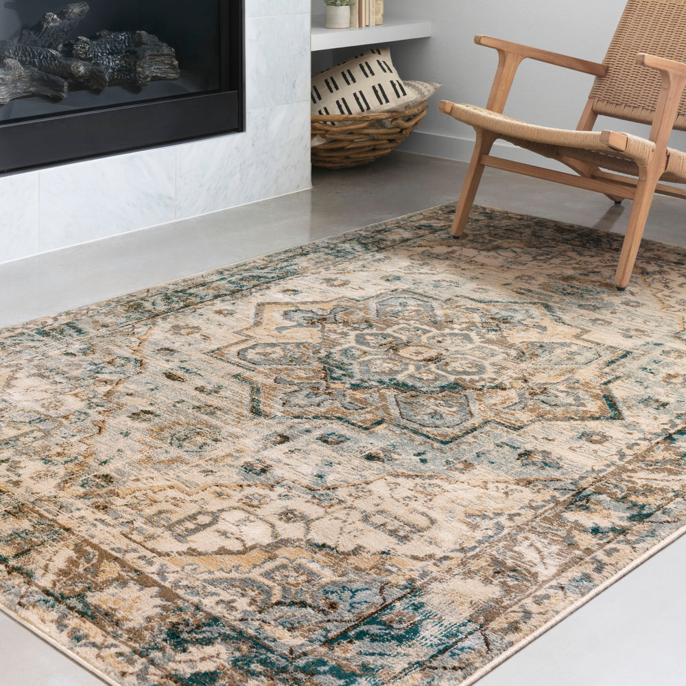 ISA-02 Isadora Oatmeal/Bark Rug