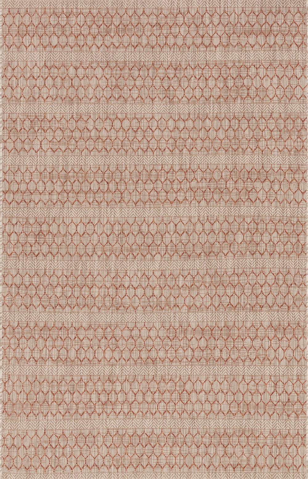 Loloi - Area Rug - Isle Beige/Rust Rug - Union Lighting Luminaires Décor