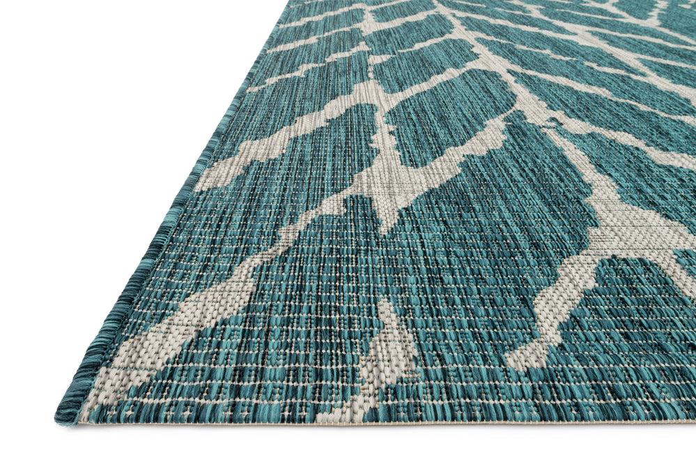 Isle Teal / Grey Rug (IE-02)