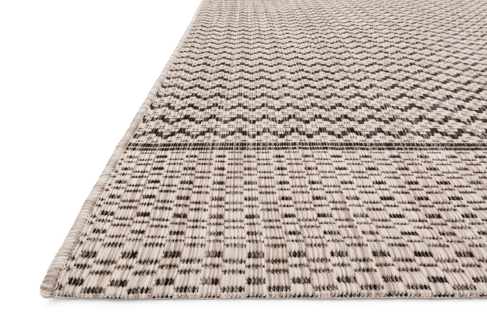 Isle Grey / Black Rug (IE-03)