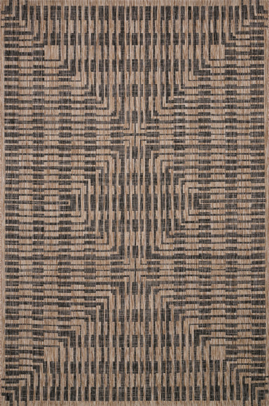 Loloi - Area Rug - Isle Brown/Black Rug - Union Lighting Luminaires Décor