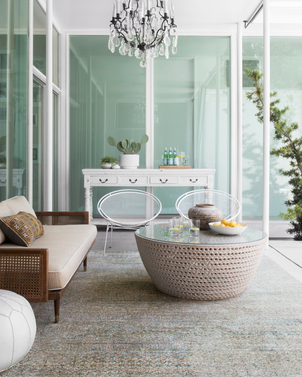 JV-05 Javari Ivory / Sea Rug