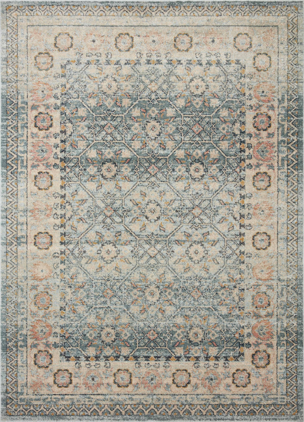 Loloi - Area Rug - Jocelyn Sky/Multi Rug - Union Lighting Luminaires Décor