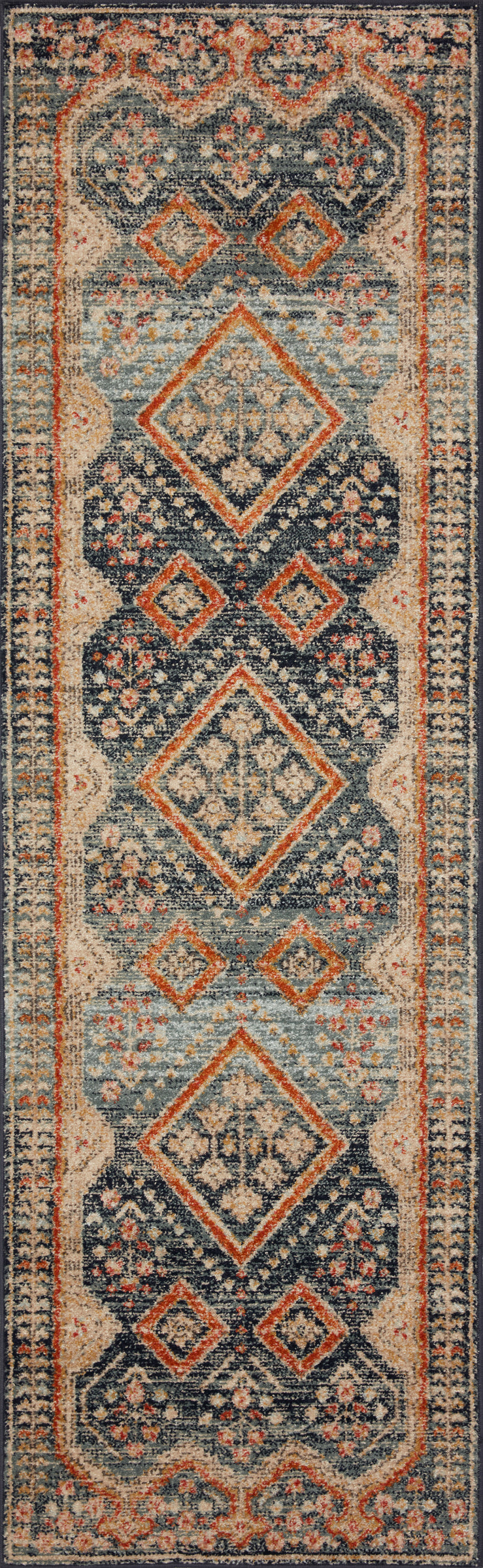 JOC-05 Jocelyn Navy / Multi Rug