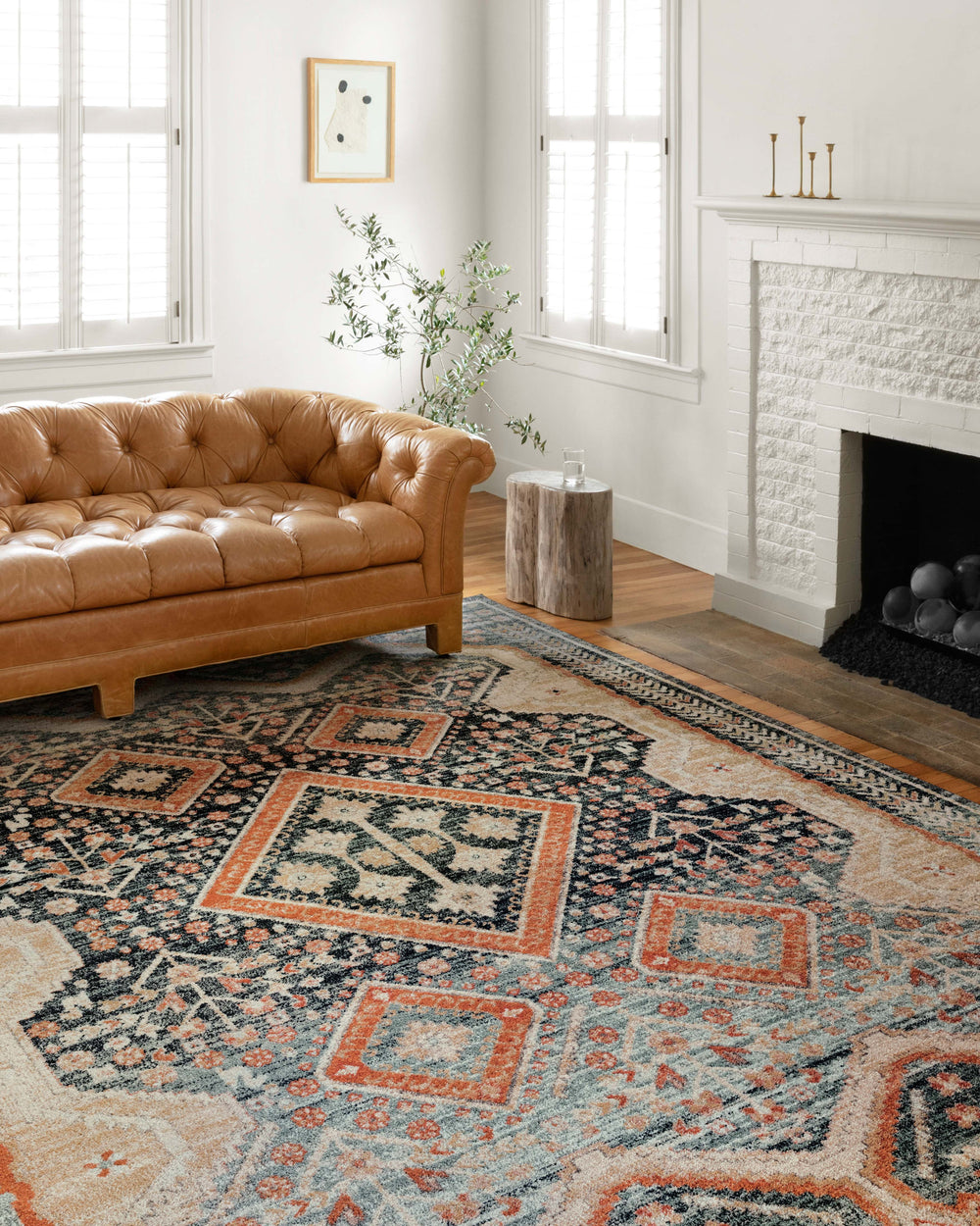 JOC-05 Jocelyn Navy / Multi Rug