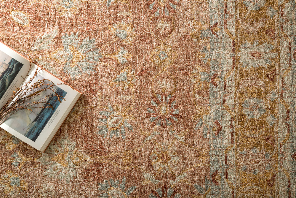 Julian Terracotta / Gold Rug (JI-04)