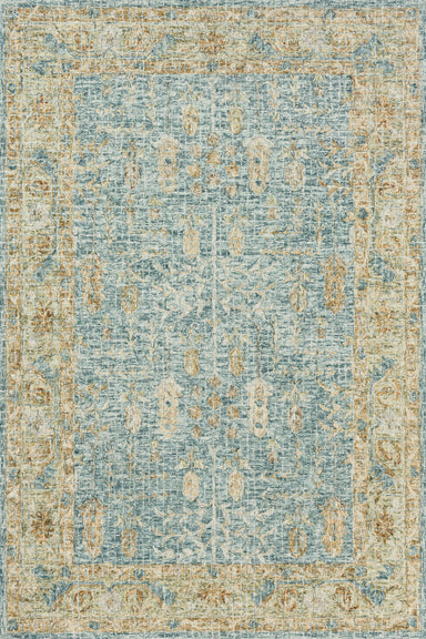 Loloi - Area Rug - Julian Blue/Gold Rug - Union Lighting Luminaires Décor