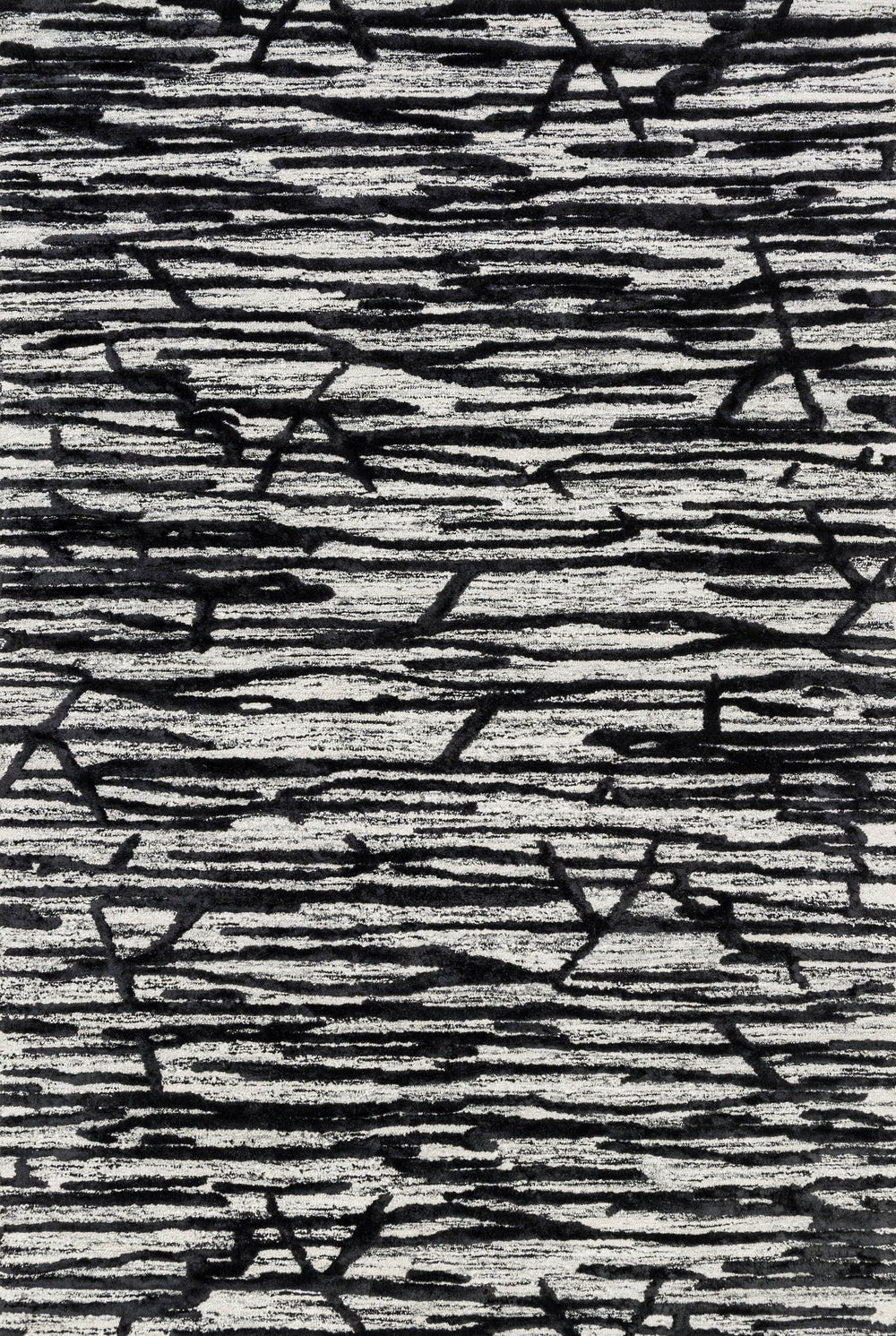Loloi - Area Rug - Juneau Ivory/Black Rug - Union Lighting Luminaires Décor