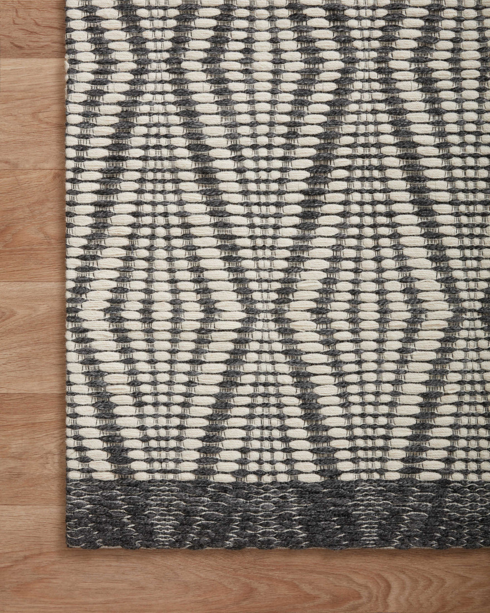 Kenzie Ivory / Charcoal Rug (KNZ-01)