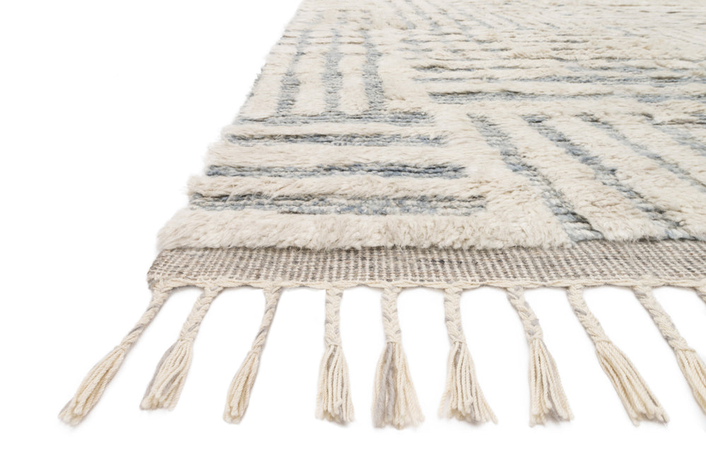 KF-01 Khalid Ivory/Sky Rug