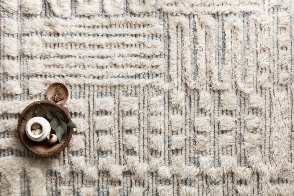 KF-01 Khalid Ivory/Sky Rug