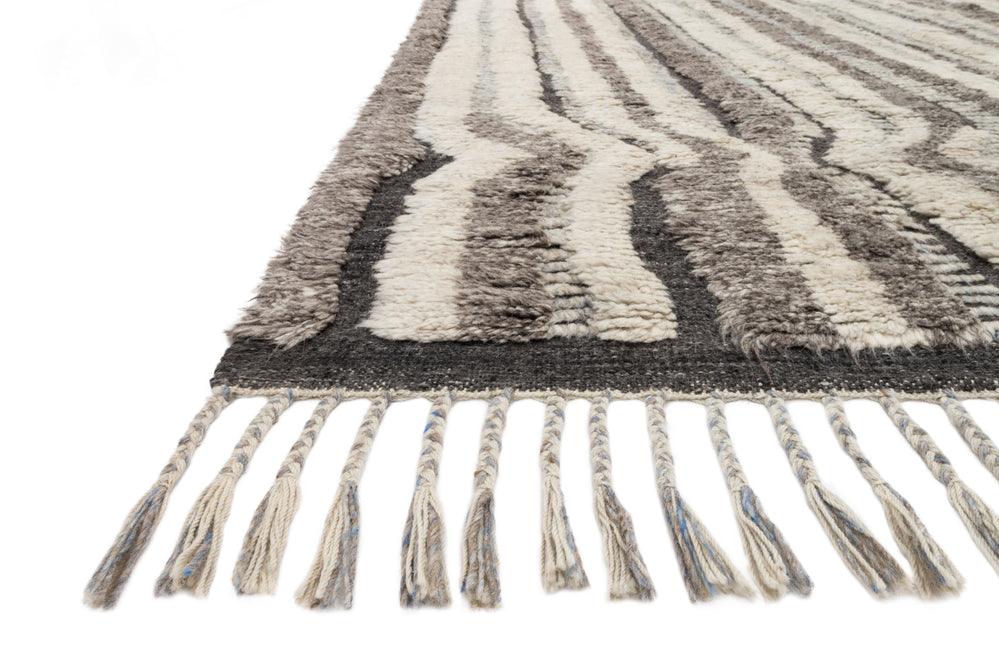 KF-03 Khalid Stone/Charcoal Rug