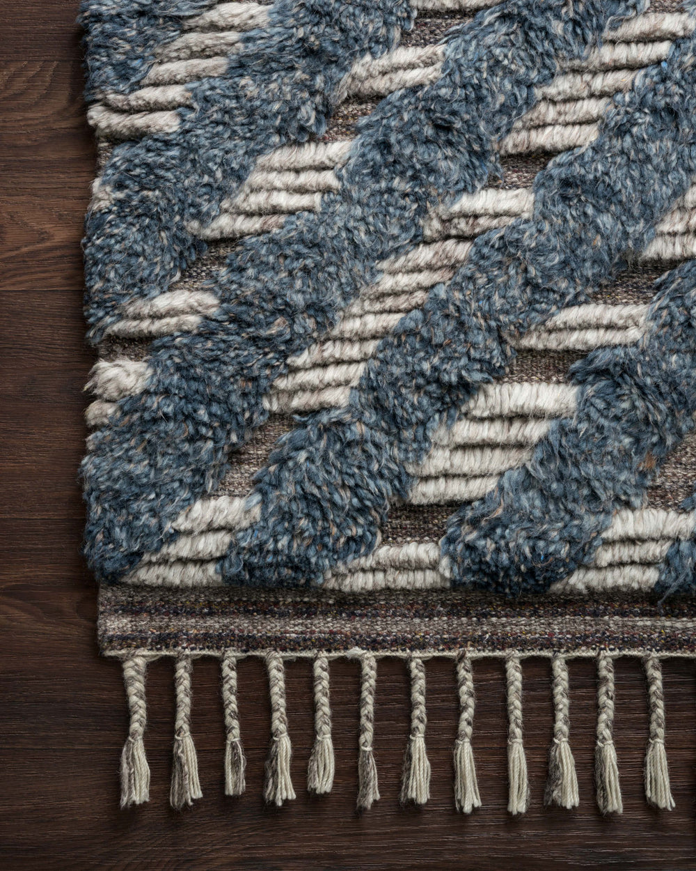 Khalid Blue / Pewter Rug (KF-06)