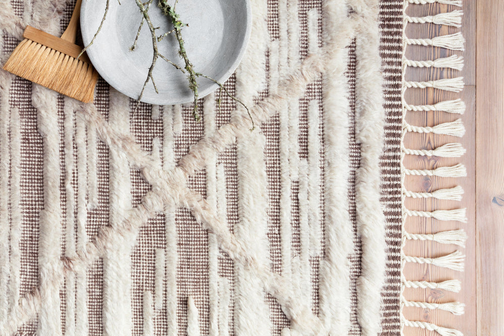 KF-07 Khalid Ivory / Taupe Rug