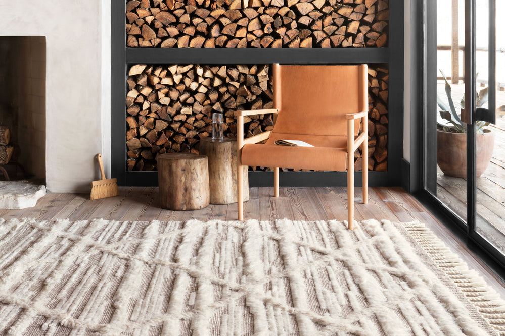 KF-07 Khalid Ivory / Taupe Rug
