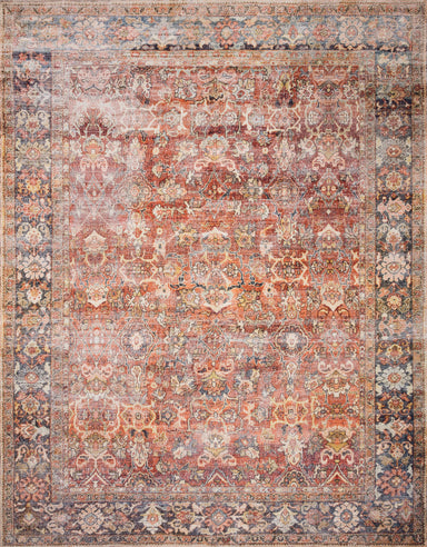 Loloi - Area Rug - Layla Spice/Marine Rug - Union Lighting Luminaires Décor