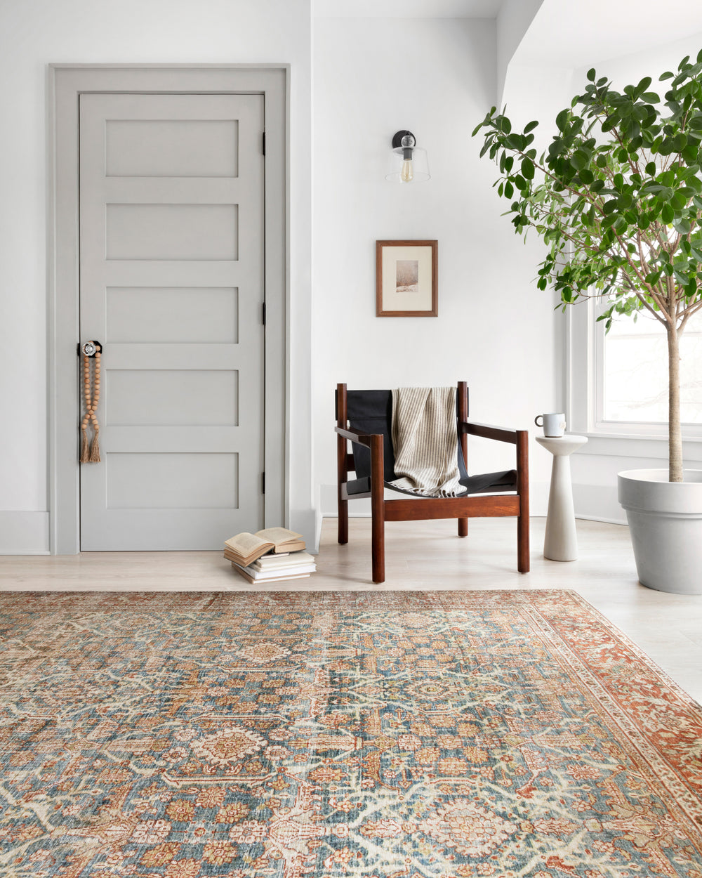 LAY-04 Layla Ocean/Rust Rug