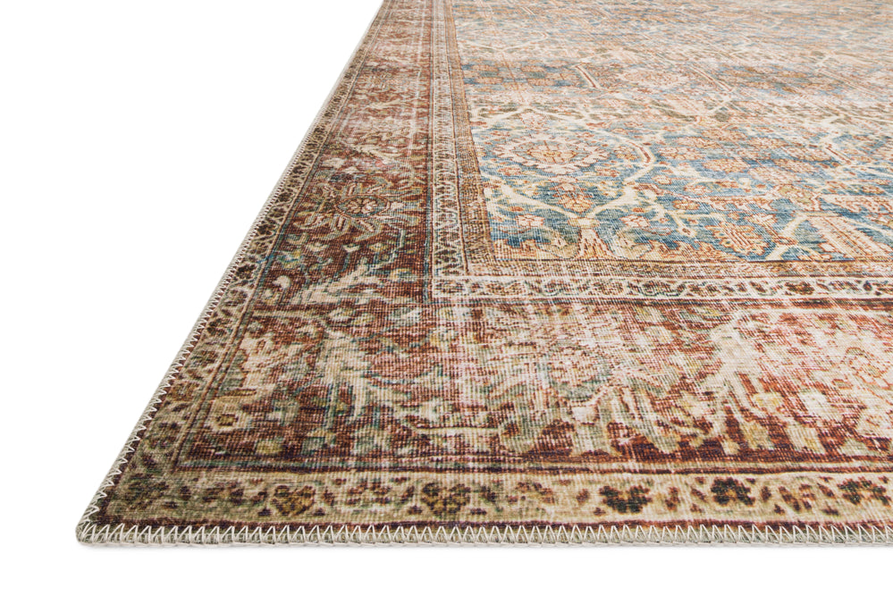 LAY-04 Layla Ocean/Rust Rug