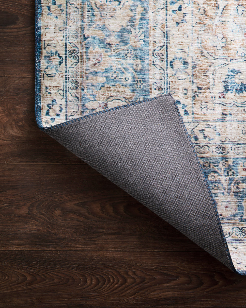 Layla Blue / Tangerine Rug (LAY-07)