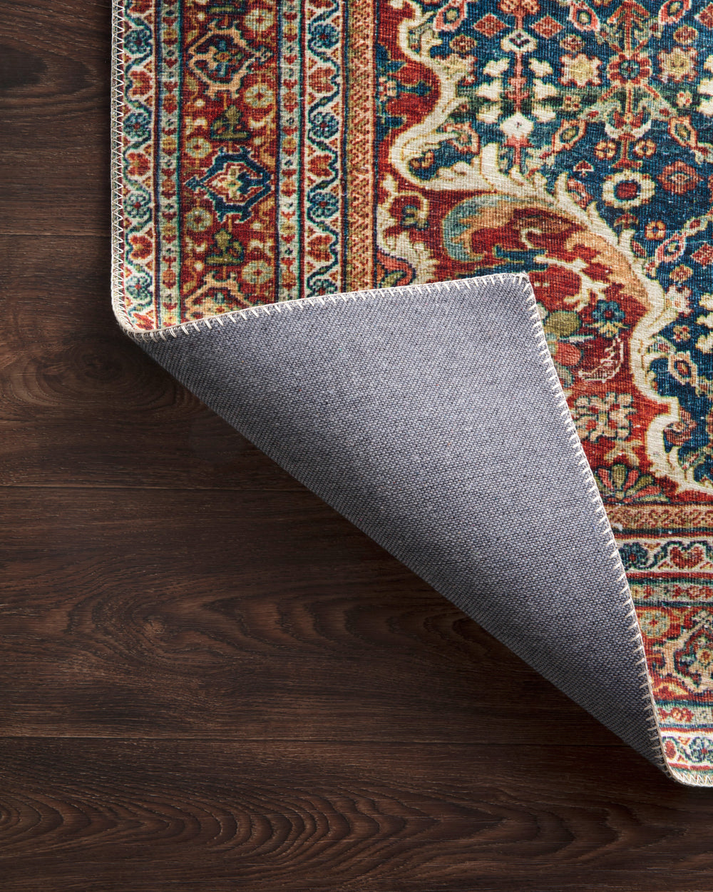 LAY-09 Layla CobaltBlue/Spice Rug