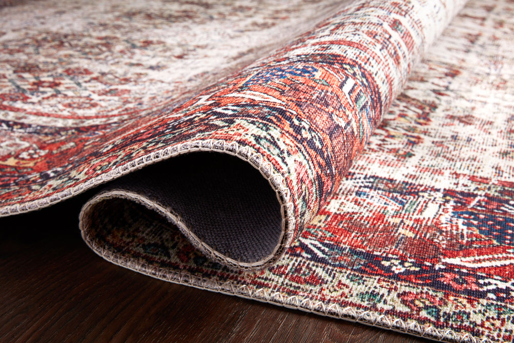 Pay-12 tapis Layla Ivory / Brick